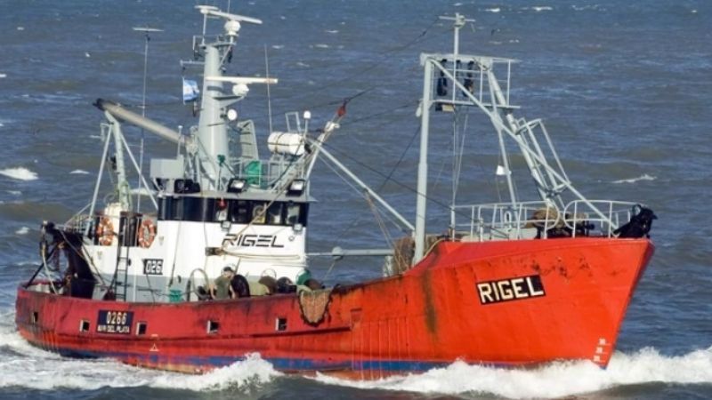 Encontraron hundido el pesquero Rigel