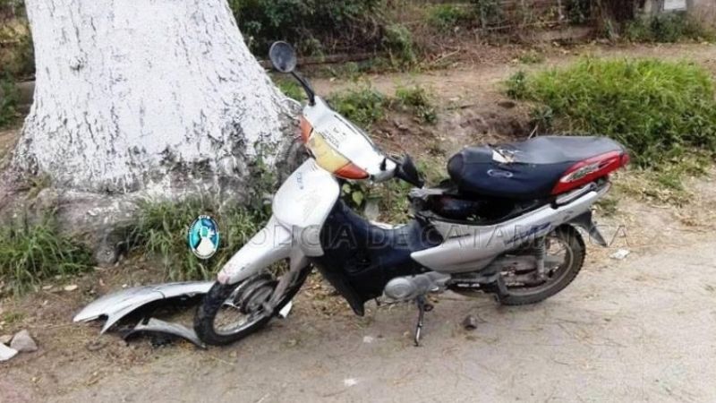 Accidente cerca del monolito de María Soledad