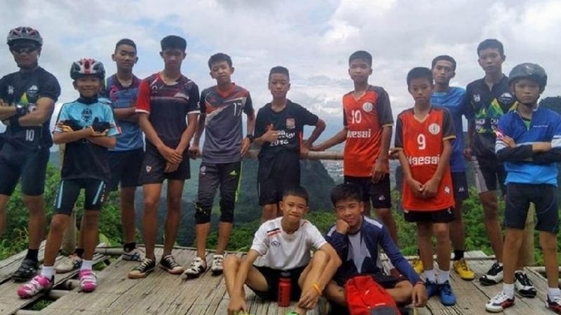 Los 12 chicos y su "profe" fueron rescatados en Tailandia