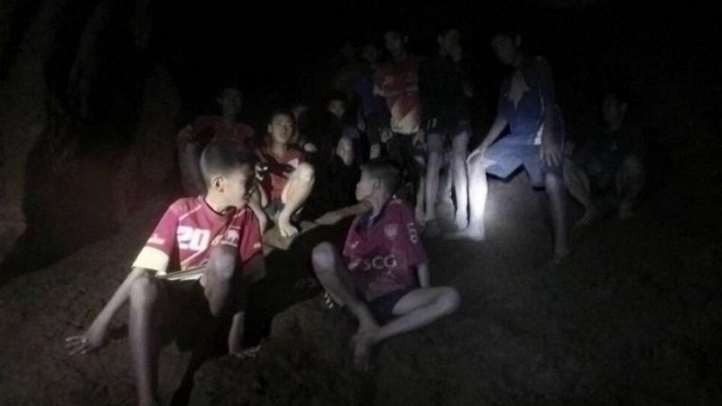 Los 12 chicos y su "profe" fueron rescatados en Tailandia