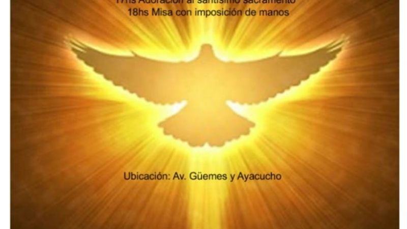 Misa de sanación en la capilla de Santa Teresita