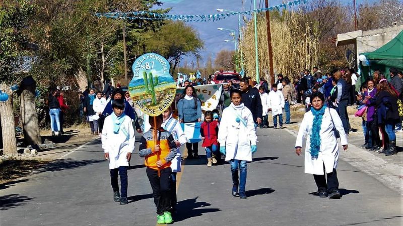 San José festejó el 9 de julio en Famatanca
