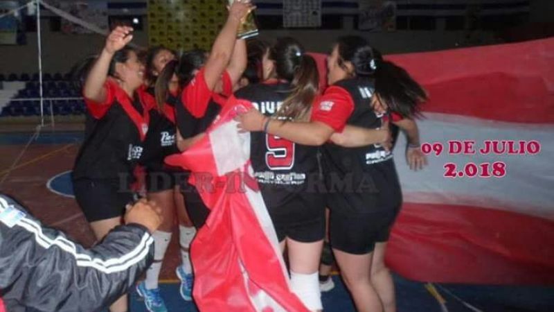Voley: Las chicas de San Martín de Belén se consagraron campeonas