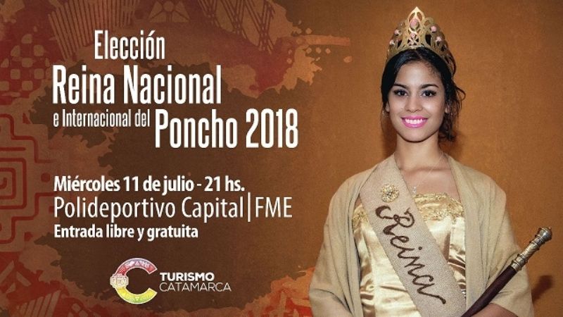 Este miércoles se elige la soberana del Poncho 2018