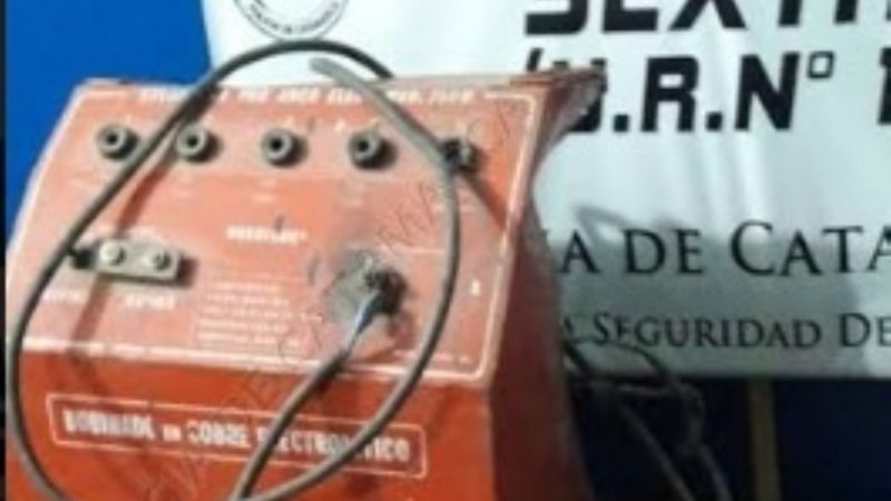 Recuperan una máquina soldadora