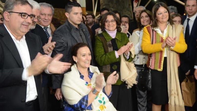 Michetti y Frigerio participarían de la inauguración del Poncho