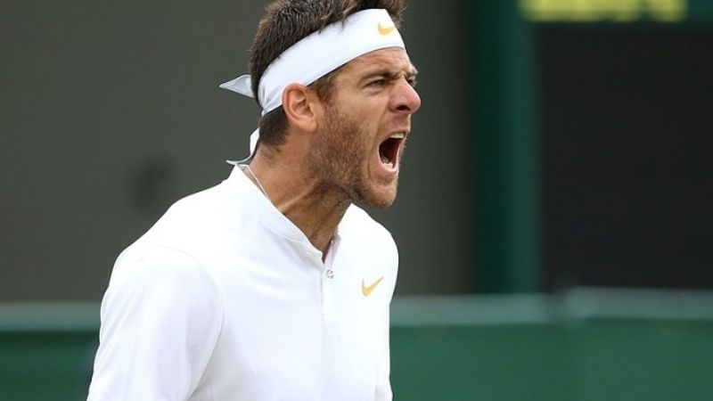 Del Potro ante Nadal, en 4tos. de Wimbledón