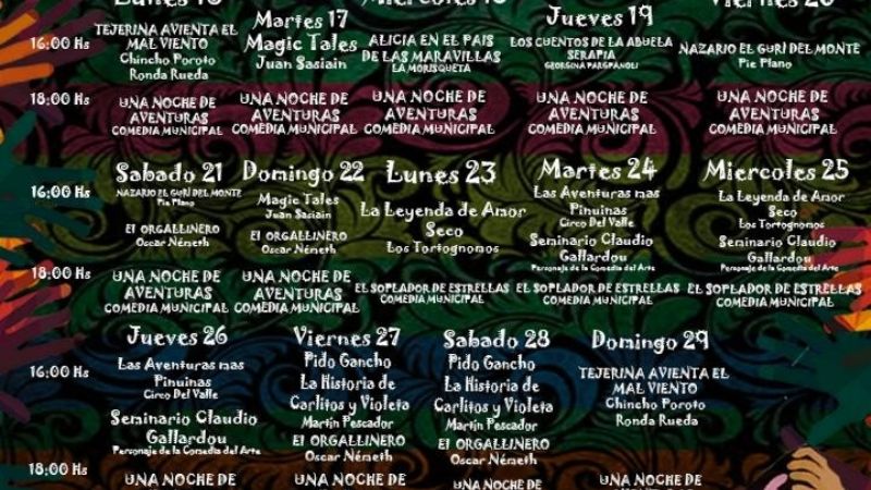 Se viene la segunda edición de Vacaciones de invierno en el Girardi