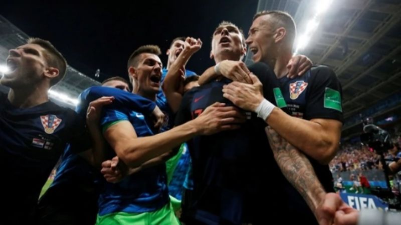Croacia derrotó a Inglaterra y jugará ante Francia su primera final