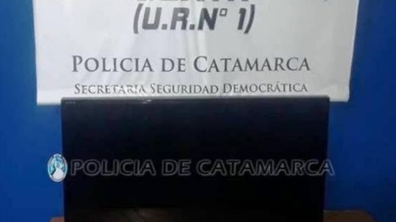 Secuestran un televisor