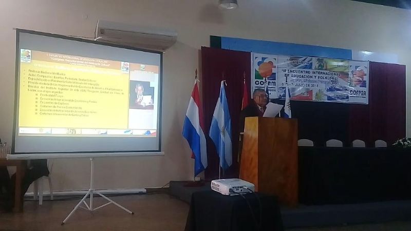 Catamarca presente en II Encuentro Internacional de Educación y Cultura, en Paraguay