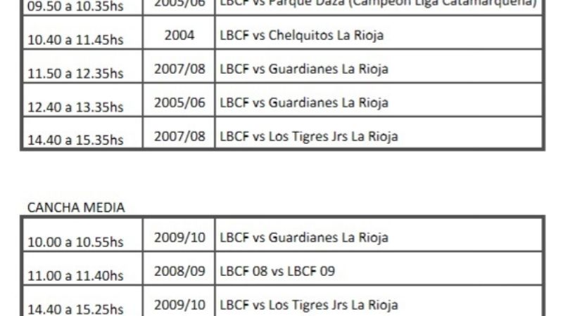 La Banda Club recibe a la Liga Interprovincial