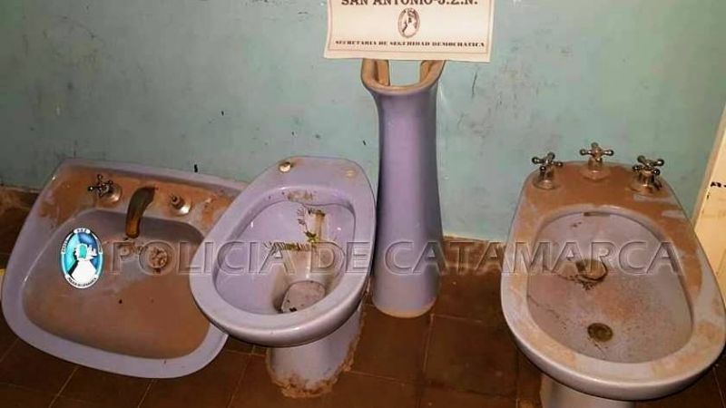 Recuperan elementos robados en Fray Mamerto Esquiú