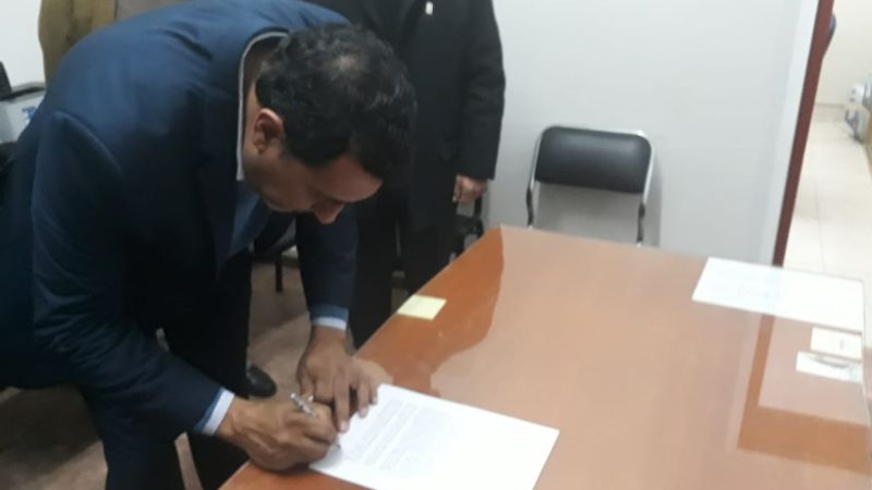 Catastro firmó convenio con la Facultad de Tecnología