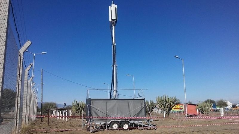 Garantizan señal de telefonía móvil en el Predio Ferial