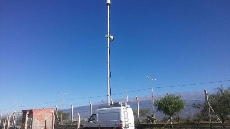 Garantizan señal de telefonía móvil en el Predio Ferial