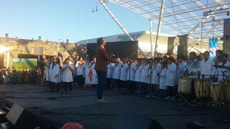 Quedó inaugurada la Fiesta del Poncho