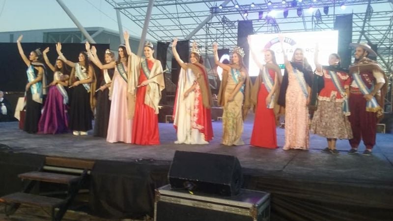 Quedó inaugurada la Fiesta del Poncho