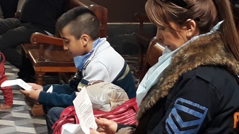 Rosario por la Vida en el Santuario de la Madre del Valle