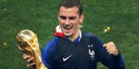 CON LA COPA DEL MUNDO. Antoine Griezmann, baluarte francés.