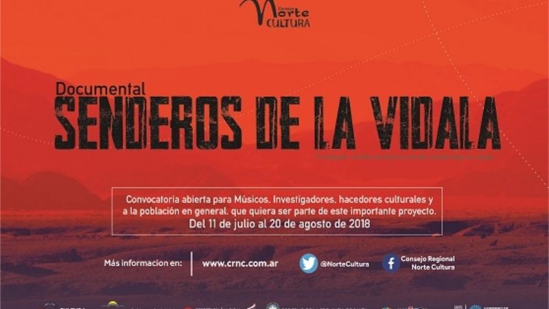 Convocatoria para participar del proyecto Senderos de la vidala