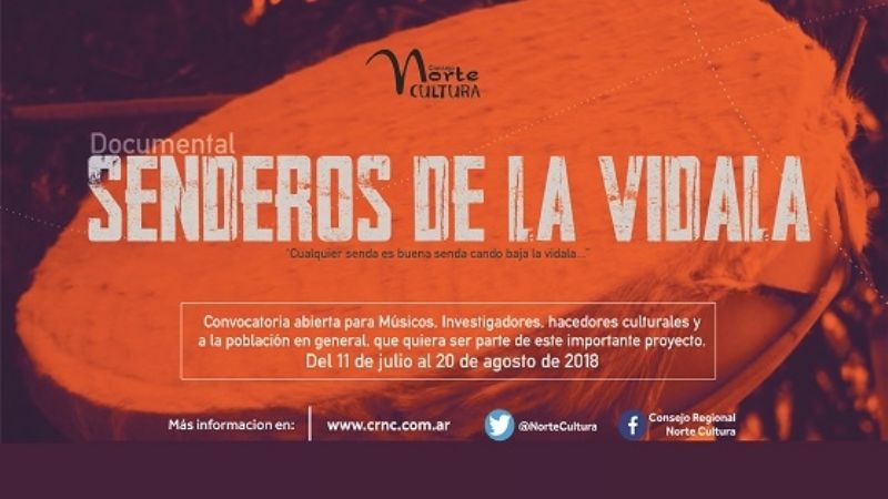 Convocatoria para participar del proyecto Senderos de la vidala