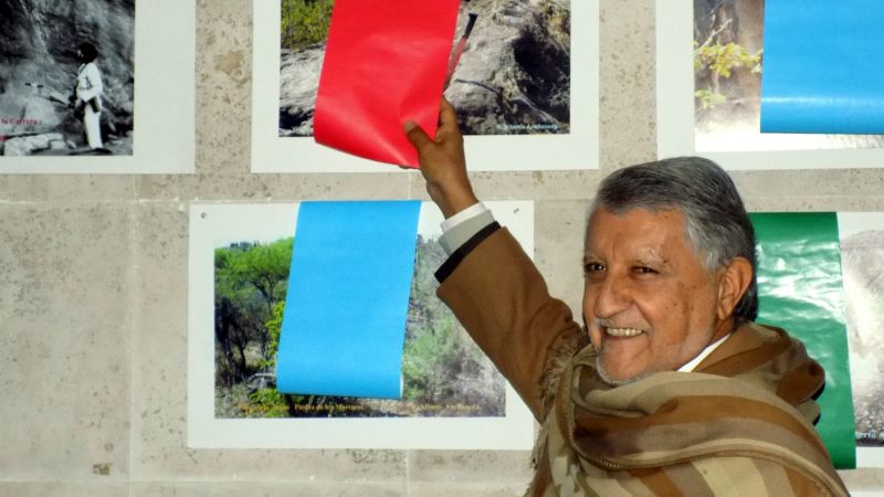 Presentan la 2da parte de un documento fotográfico de pinturas ancestrales