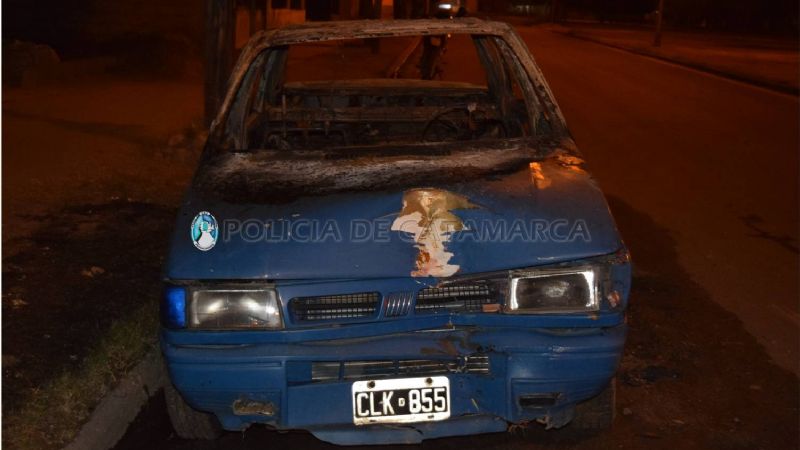 Se prendieron fuego dos autos