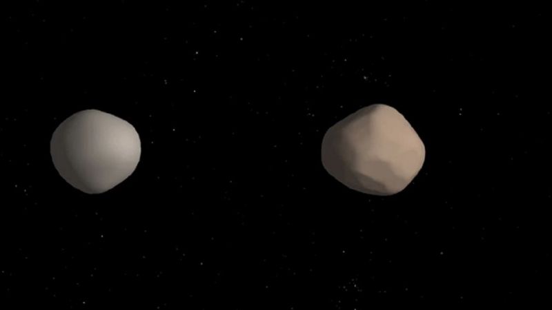 La NASA descubrió un asteroide doble cercano a la Tierra