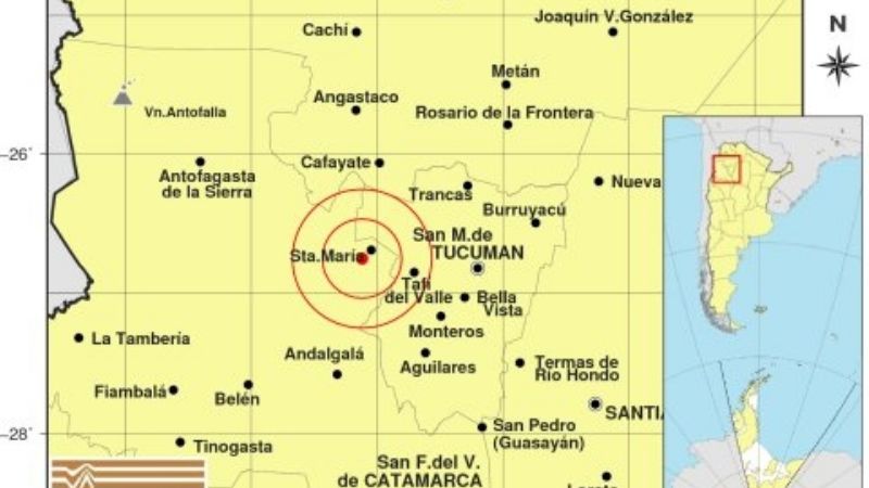 Tembló el Oeste dos veces en pocas horas
