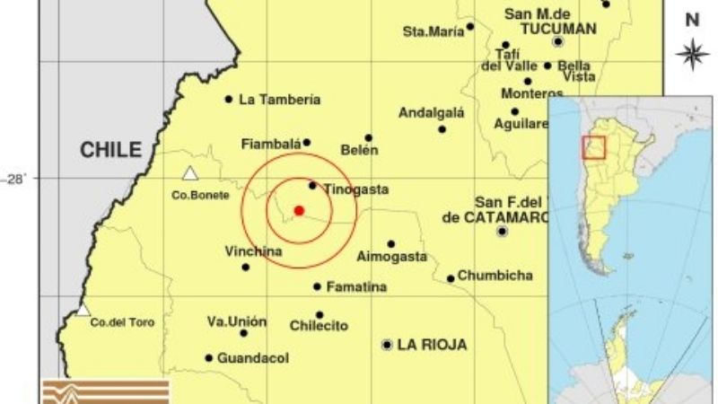 Tembló el Oeste dos veces en pocas horas