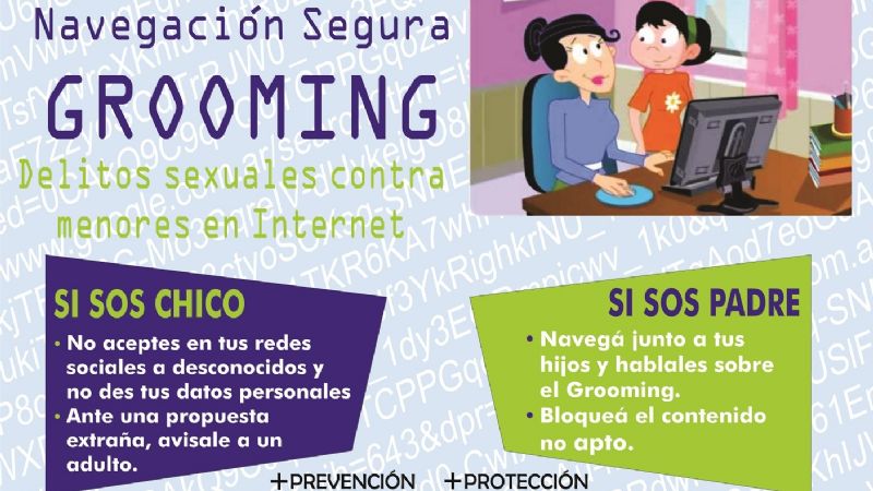 Lanzan campaña masiva contra el grooming