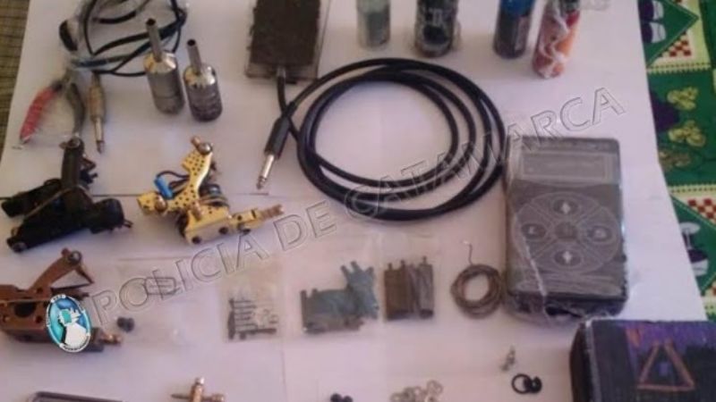 Esclarecen robo a un local de tatuajes