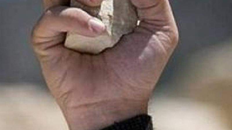 Aprehendido y demorado por arrojar piedras a policías