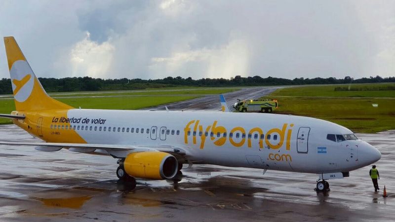 Piden suspender "de manera cautelar" los vuelos de Flybondi en todo el país