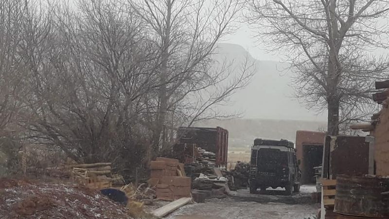 Insólito: la nieve llegó a Antofagasta de la Sierra