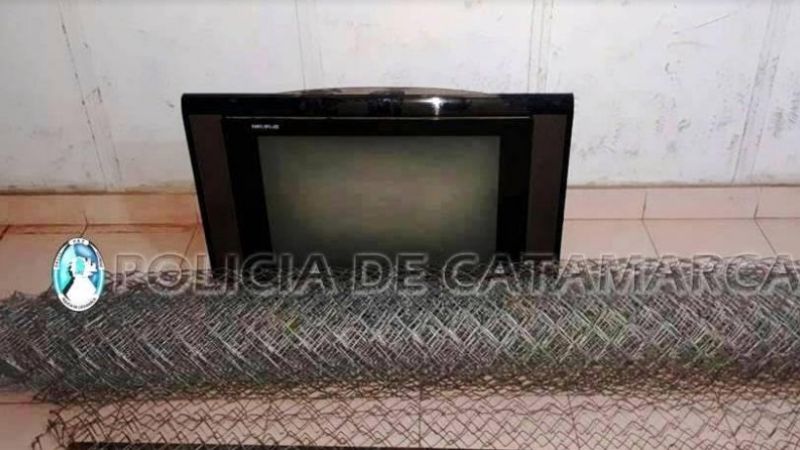 Recuperan 4 televisores robados en Capayán