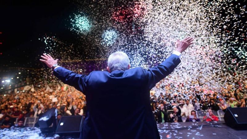 López Obrador lleva a la izquierda al poder en México
