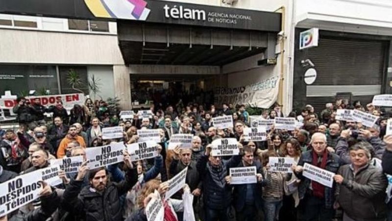 Presidente del PI repudia despidos y cierre de Télam