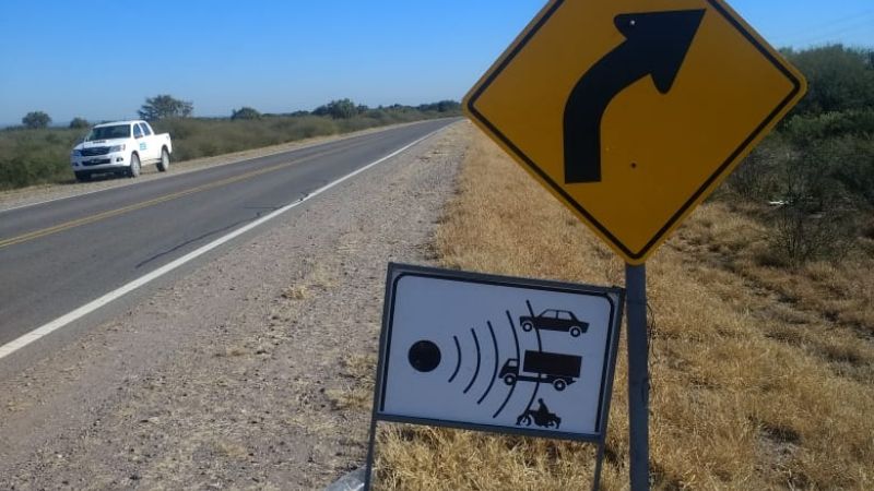 Los radares de velocidad siguen funcionando irregularmente en la provincia