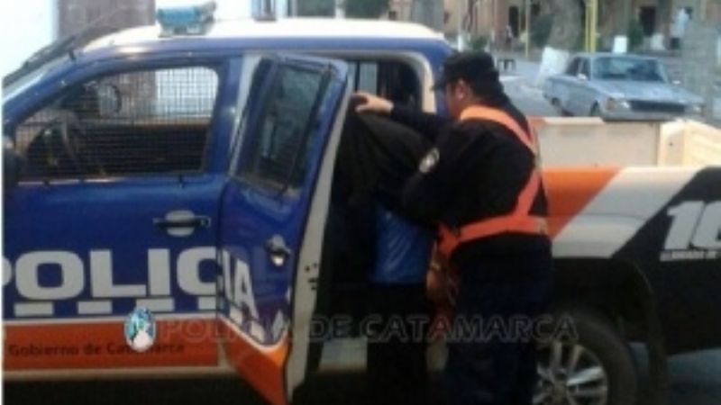 Un joven y una menor atrapados por el robo de una plancha