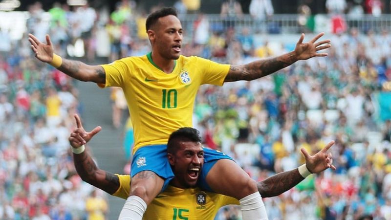 Neymar crece y Brasil se pone seria en Rusia 2018