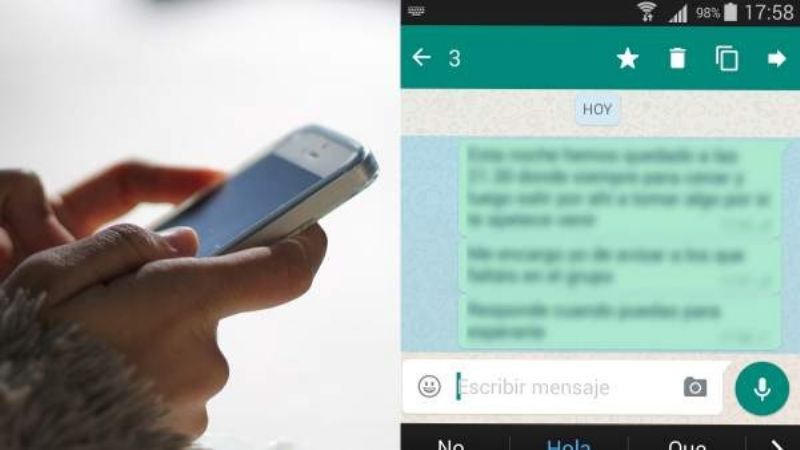 WhatsApp limitó el número de chats para reenviar un mensaje a la vez