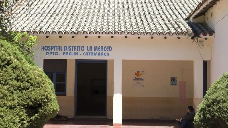 Volcó un auto en proximidades de La Bajada