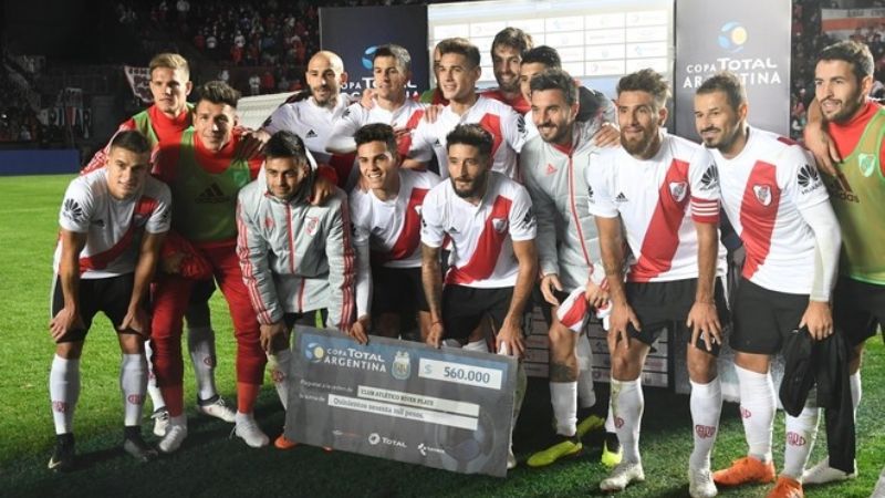 Goleada 7-0 de River a Central Norte en la Copa Argentina