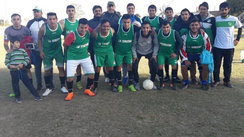 Los “chacareros” festejaron con los periodistas