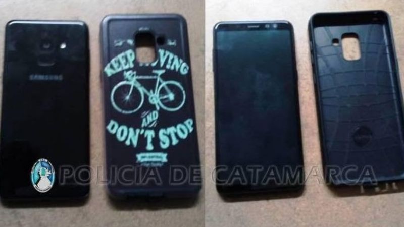 Aprehenden a tres jóvenes y secuestran un teléfono celular