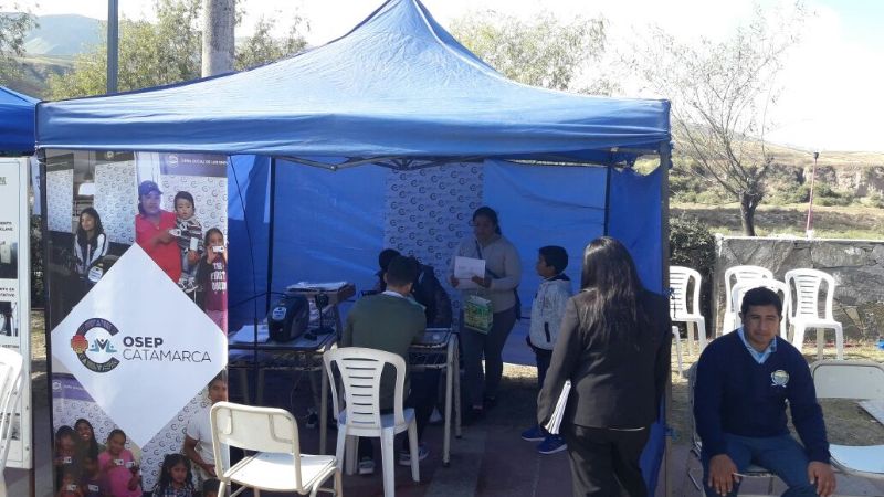 OSEP continúa con la renovación de carnés en Belén