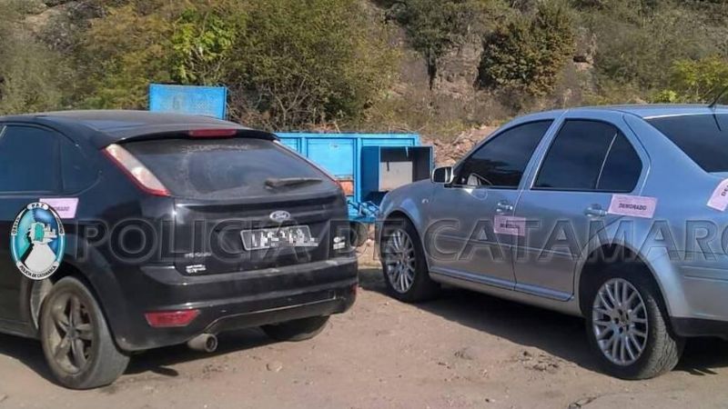 Más de 40 vehículos secuestrados en puestos camineros