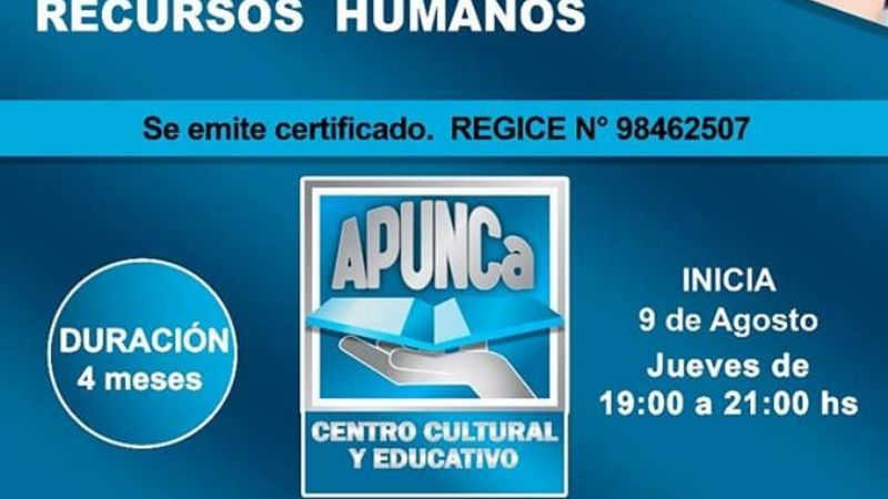 Agosto comienza con varias actividades en APUNCa